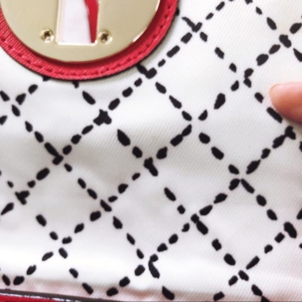 Kate Spade Red Saffiano Leather Crossbody Bag with Gold Hardware - Picture 2 of 8